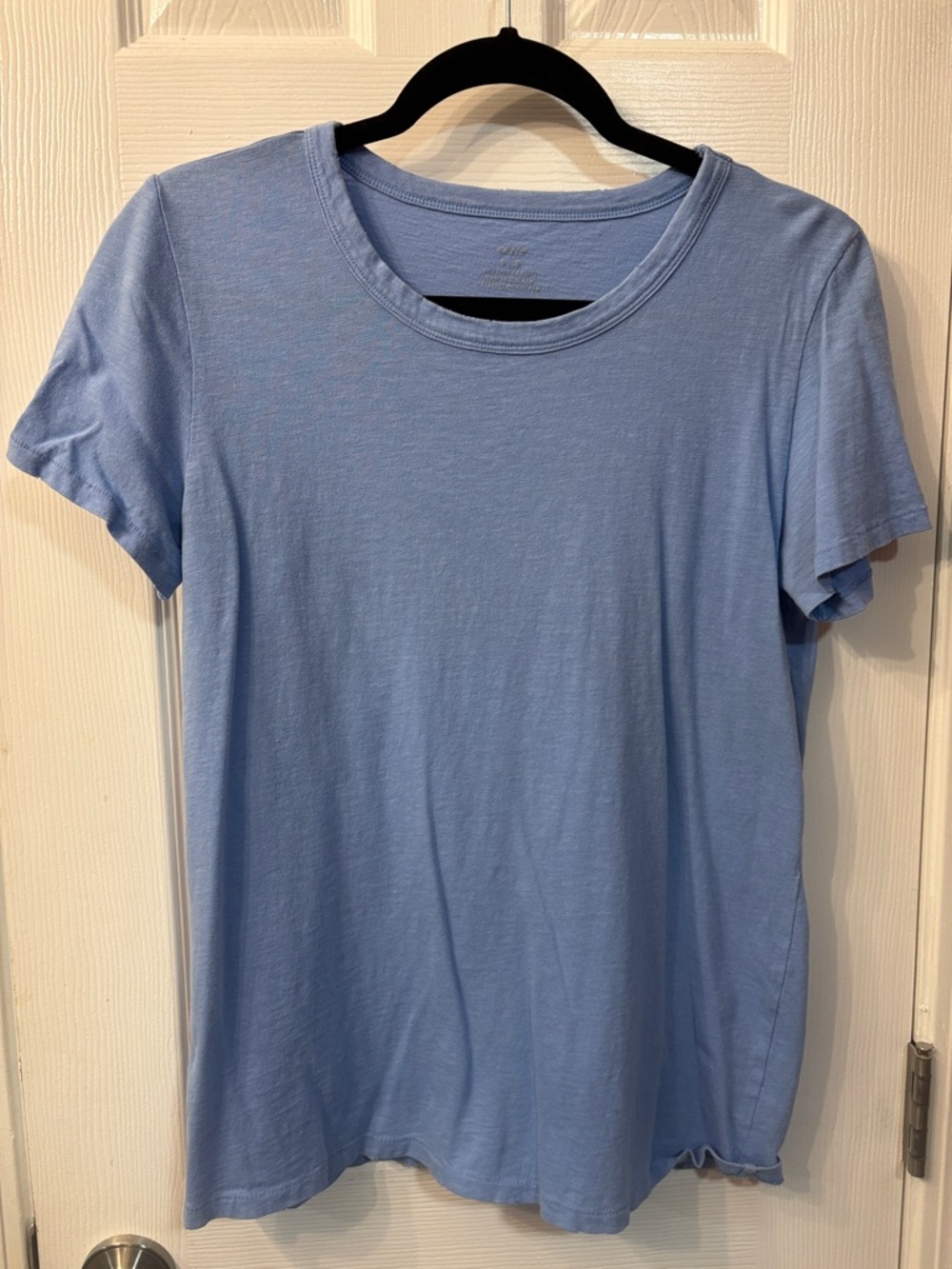 aerie Light Blue Short Sleeve Crewneck Tee - Women's